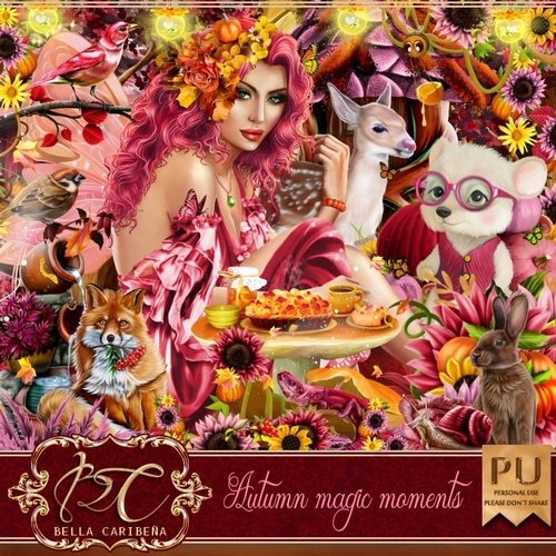 Autumn Magic Moments, kit from Bella Caribeña 