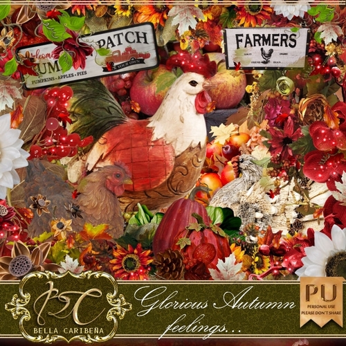 Glorious Autumn Feelings, kit from Bella Caribeña