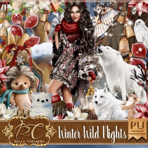 Winter Wild Nights, kit from Bella Caribeña