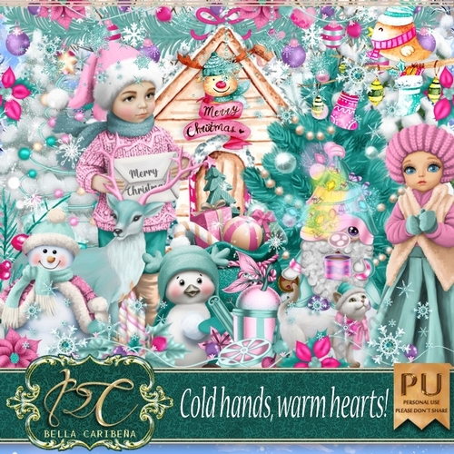 Cold hands, warm hearts, kit from Bella Caribeña 