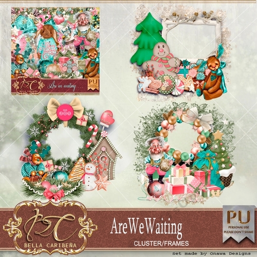 Sweet Gnomes Xmas CF8, kit from Bella Caribeña 