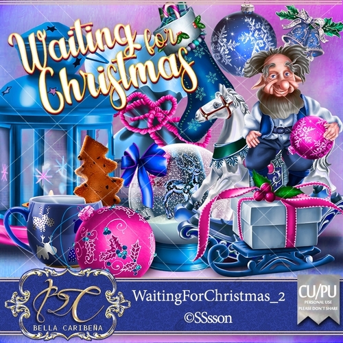 Waiting Christmas CU/PU PK2, from Bella Caribeña