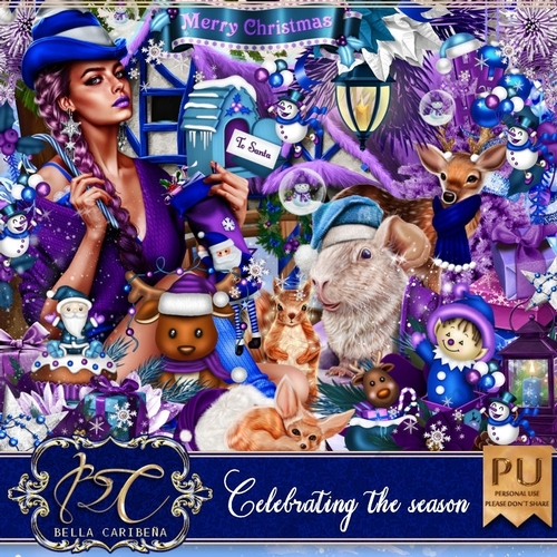 Celebrating the season, kit from Bella Caribeña 