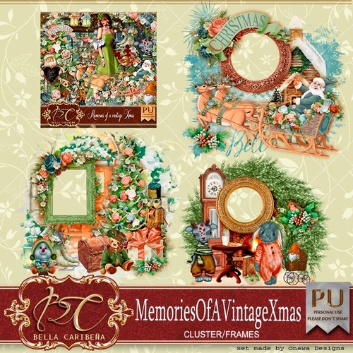 Memories of a Vintage Xmas CF8, from Bella Caribeña 