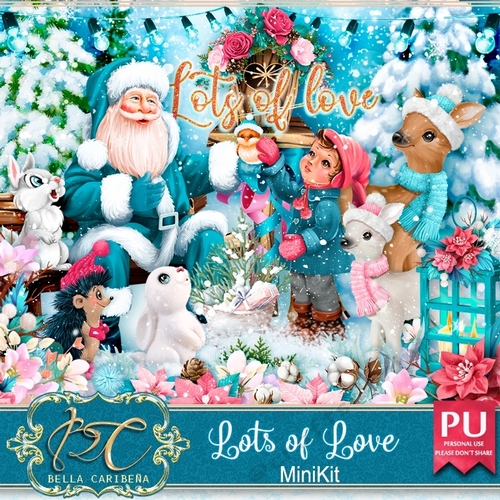 Lots of Love, mini kit from Bella Caribeña 
