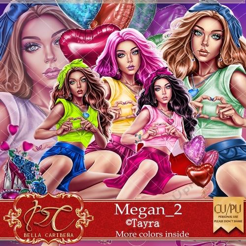 Megan 2 CU/PU, from Bella Caribeña 