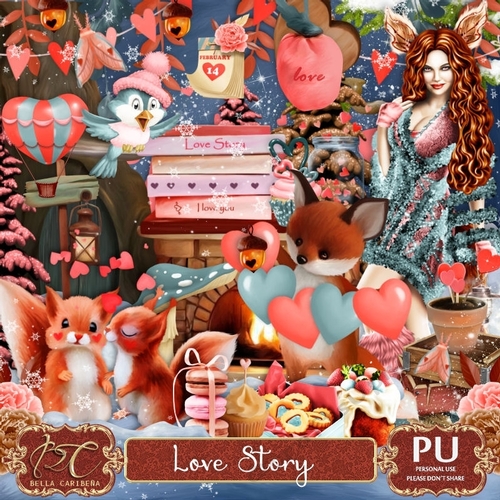 Love Story, kit from Bella Caribeña