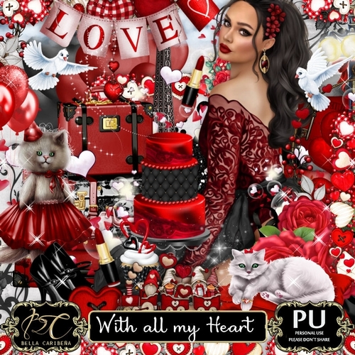 With All My Heart, kit from Bella Caribeña