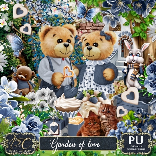 Garden of Love, kit from Bella Caribeña