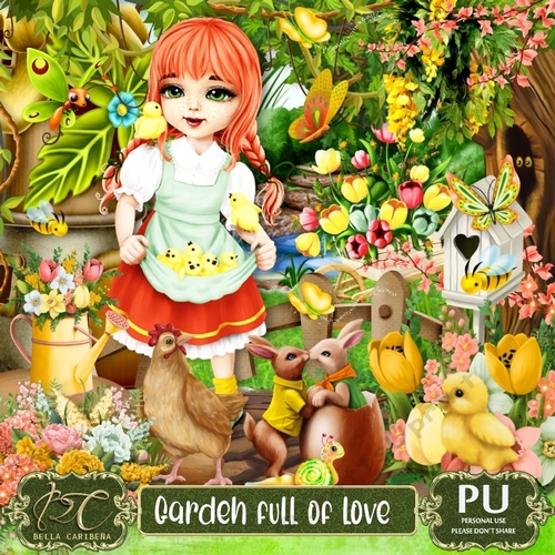 Paradise of Cuties, kit from Bella Caribeña 