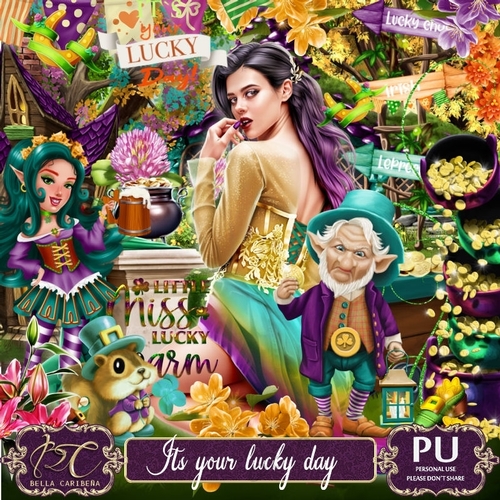 Its Your Lucky Day, kit from Bella Caribeña 