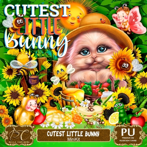 Cutest Little Bunny, mini kit from Bella Caribeña 