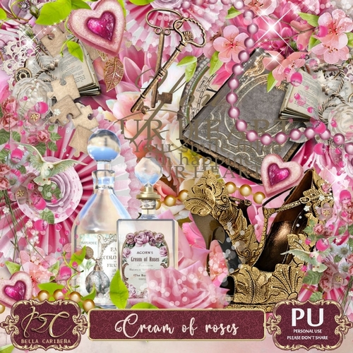 Cream of Roses, kit from Bella Caribeña
