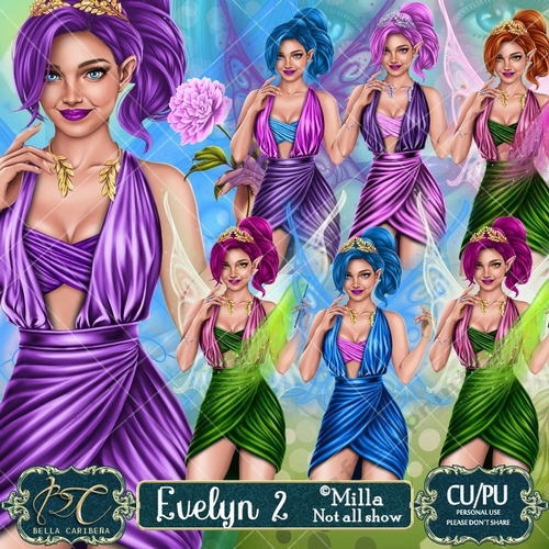 Evelyn 2 CU/PU, from Bella Caribeña 
