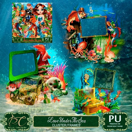 Love under the sea CF8 from Bella Caribeña 