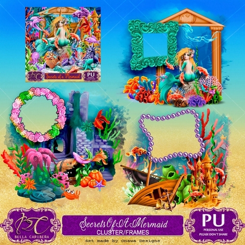Secrets of a mermaid CF 8 from Bella Caribeña 