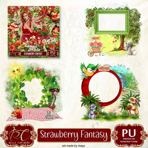 Strawberry Fantasy CF 7 from Bella Caribeña 