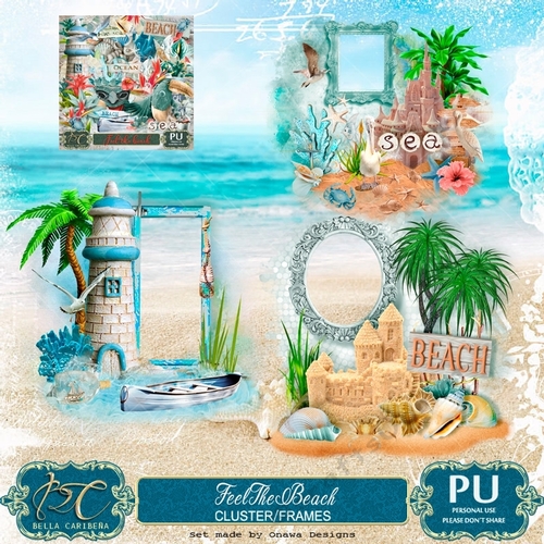 Feel the beach CF 8, from Bella Caribeña 