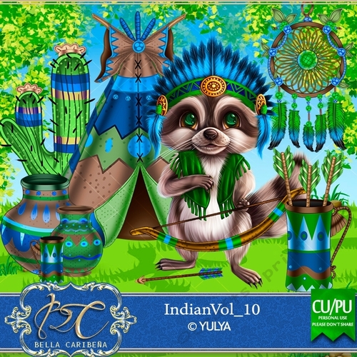 CU INDIAN Vol 10, from Bella Caribeña 