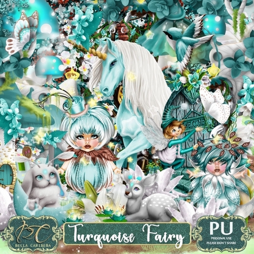 Turquoise Fairy, kit from Bella Caribeña 