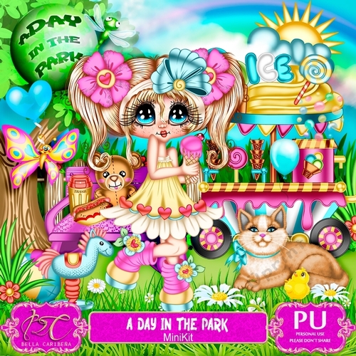 A day in the park, mini kit from Bella Caribeña 