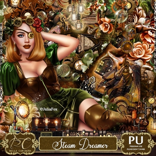 Steam Dreamer, kit from Bella Caribeña 