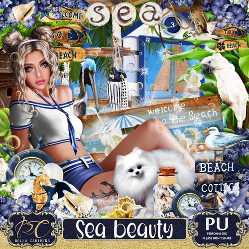 Sea Beauty, kit from Bella Caribeña 