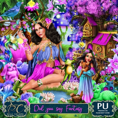 Did you say Fantasy,  kit from Bella Caribeña 