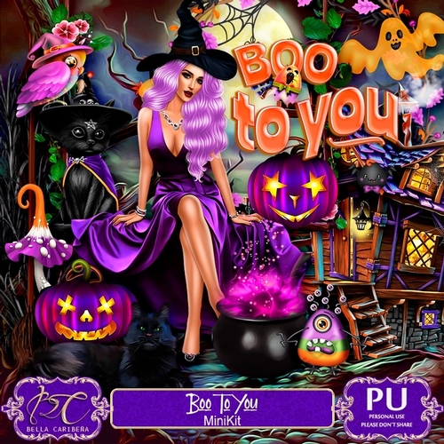 Boo to You, mini kit from Bella Caribeña