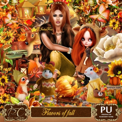Flavors of fall, kit from Bella Caribeña 
