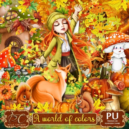 A World of Colors, kit from Bella Caribeña 