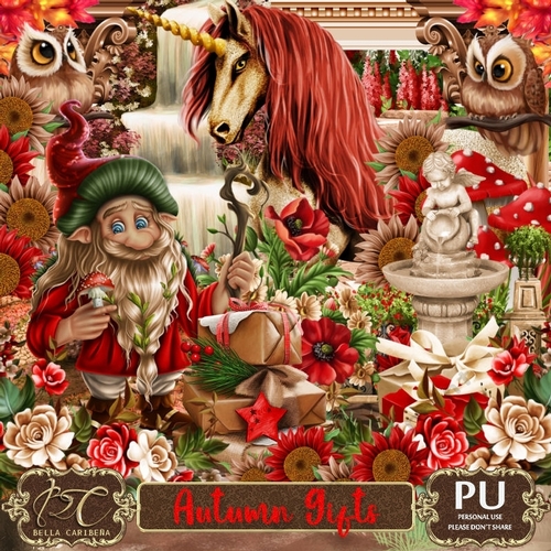 Autumn Gifts, kits from Bella Caribeña