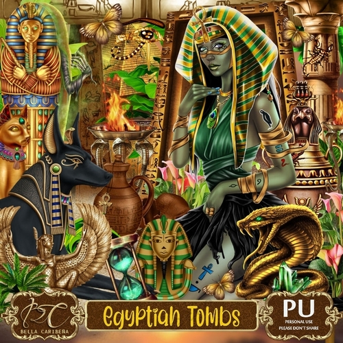 Egyptian Toms, kit from Bella Caribeña