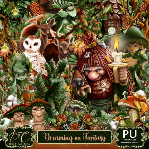 Dreaming on Fantasy, kit from Bella Caribeña 