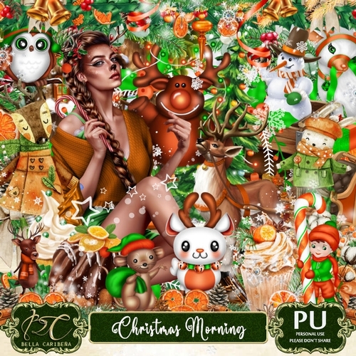 Christmas Morning, kit from Bella Caribeña 
