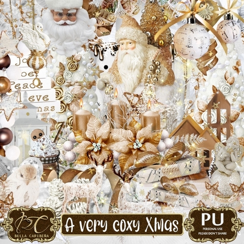 A Very Coxy Xmas, kit from Bella Caribeña