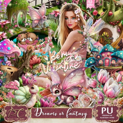 Dreams or Fantasy, kit from Bella Caribeña