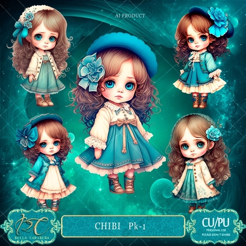 CHIBIS CU/PU PK 1, from Bella Caribeña