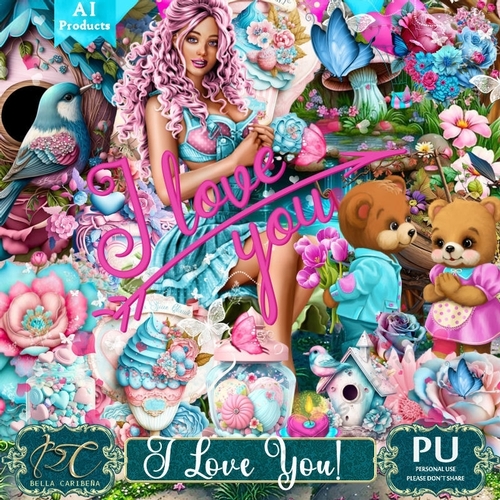 I love you, kit from Bella Caribeña