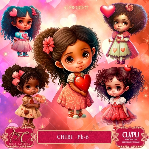 CHIBIS CU/PU PK 6, from Bella Caribeña 