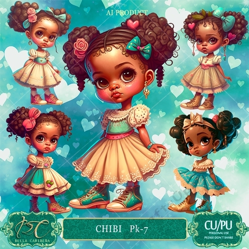 CHIBIS CU/PU PK 7, from Bella Caribeña 