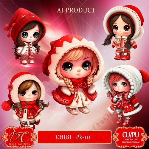 CHIBIS CU/PU PK 10, from Bella Caribeña 