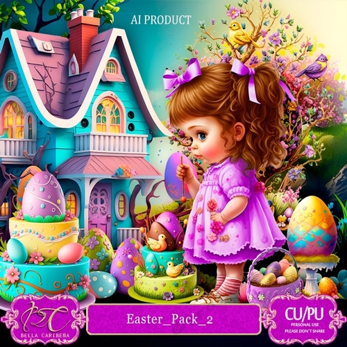 EASTER Pack 2, CU/PU  from Bella Caribeña 