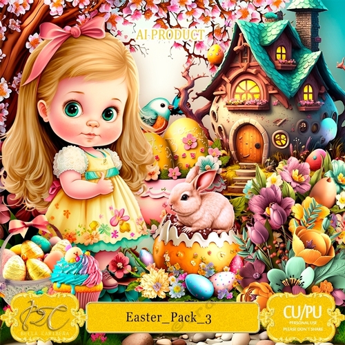 EASTER Pack 3, CU/PU  from Bella Caribeña 