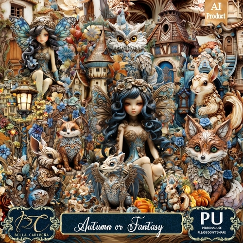 Autumn or Fantasy,  kit from Bella Caribeña 