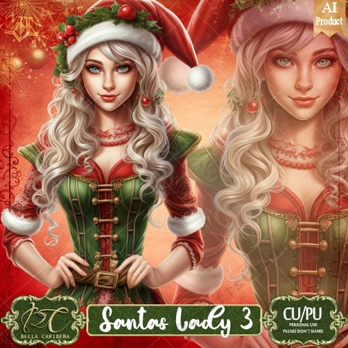 Santas Lady CU/PU Pk3, from Bella Caribeña