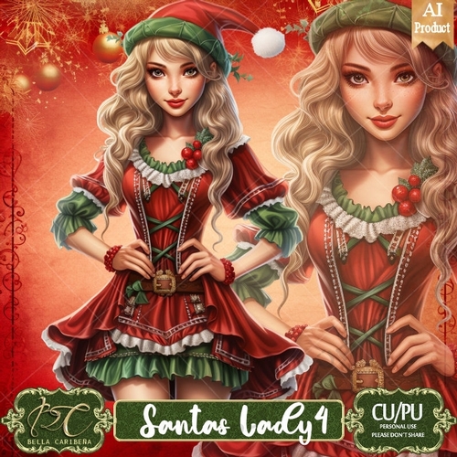 Santas Lady CU/PU Pk4, from Bella Caribeña