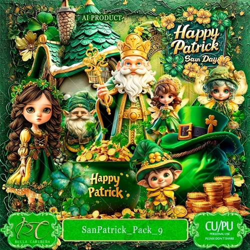 San Patrick Pack 9, CU/PU from Bella Caribeña 