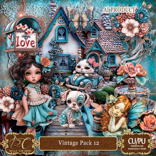Vintage CU Pack 12, from Bella Caribeña