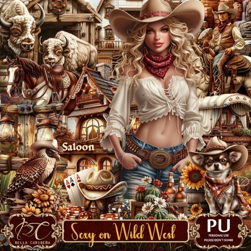 Sexy on Wild West, kit from Bella Caribeña
